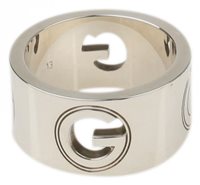 Anello Gucci Ground 10mm in Argento 192771-14 - 192771-11